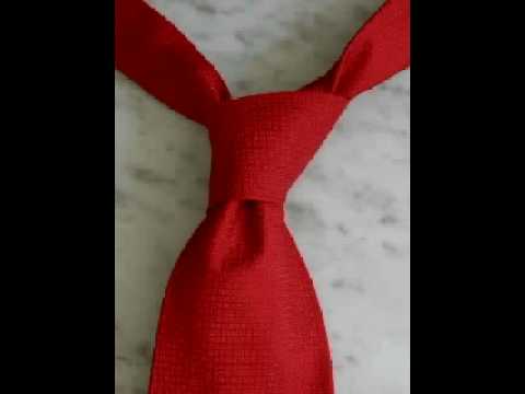 How to Tie a Tie: Four-in-Hand Knot
