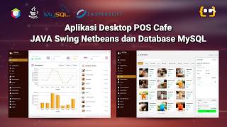 Aplikasi Desktop POS Cafe - Point of Sale | Java Swing Netbeans dan MySQL screenshot 1