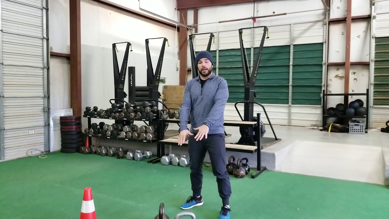 goyeneche hospital Dual KB front rack squat
