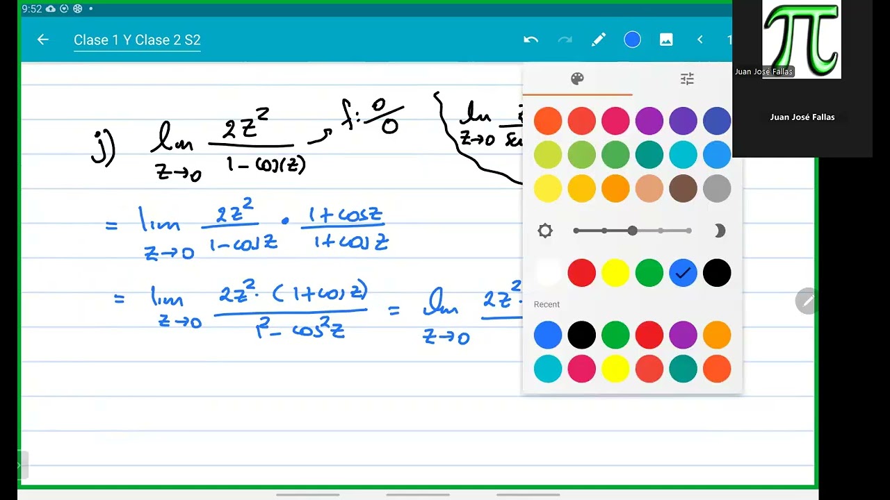 Ejemplos adicionales sobre límites trigonometricos