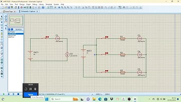 Simulasi menggambar rangkaian listrik seri dan paralel menggunakan aplikasi proteus