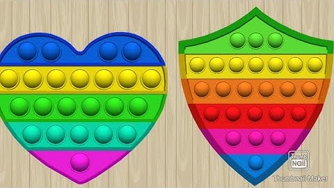 Pop it fidget 3D Gameplay, Very relaxing and satisfying All Levels Gameplay Walkthrough Android iOS