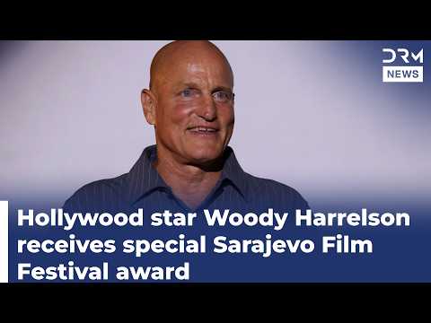 🏆 ARCHIVE: Woody Harrelson Receives Honorary Award at Sarajevo Film Festival | AA1Y