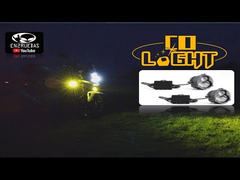 MEJORES FAROS AUXILIARES PARA MOTO // LED - COLIGHT