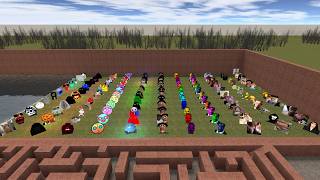 Memes, Lobotomy, Nico's, Obunga, Ultimate Nextbots Pack, Juandale, Selene, Chaser, Munci in GMOD #4