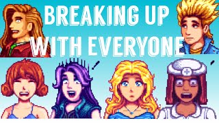 Breaking Up with All Bachelors and Bachelorettes  Stardew Valley