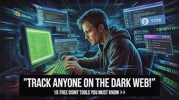10 FREE Dark Web OSINT Tools To Track Anyone Online!