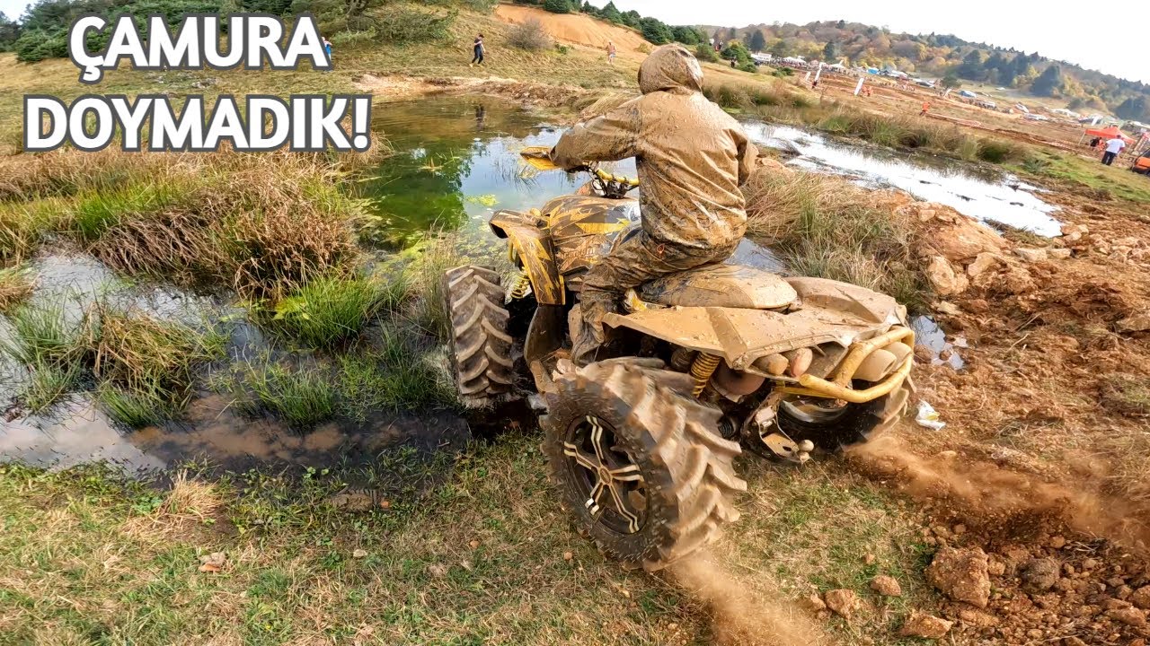 ÇAMUR BANYOSU YAPTIK - ATV ÇAMUR GÜNLÜĞÜ - CANAM POLARIS CFMOTO ATV MUDDING