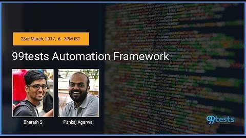 99tests Automation Framework
