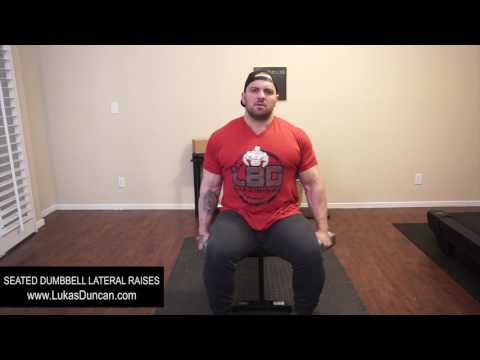 Seated DB Lateral Raises