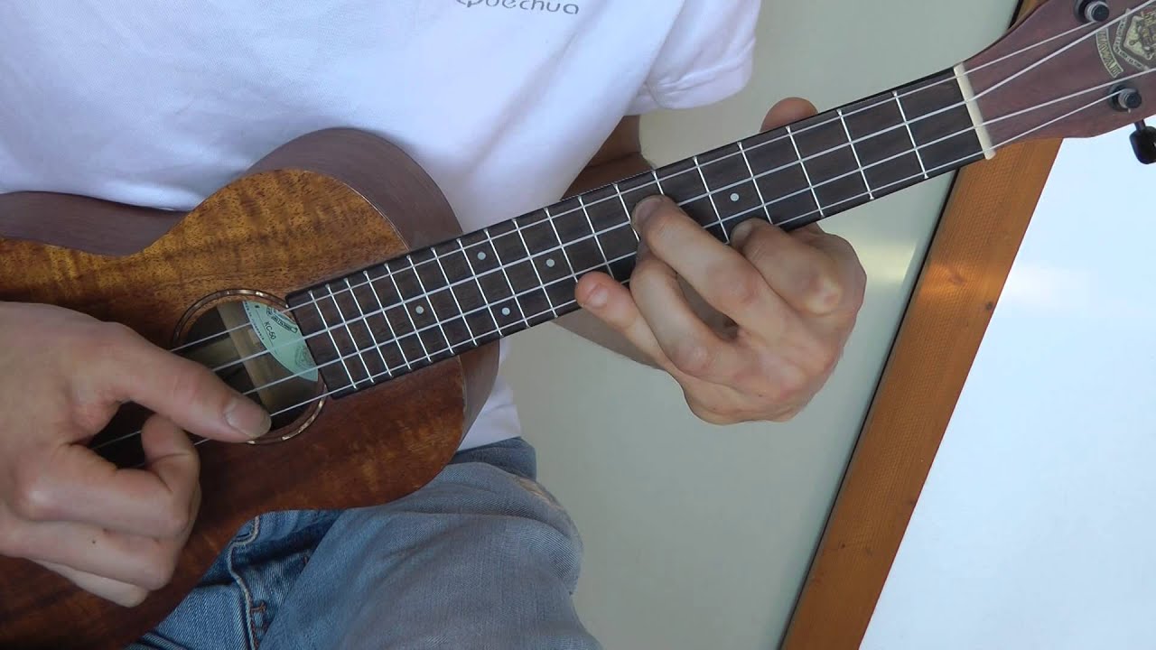 Tuto ukulélé Funkytown (2/2) Motifs B & C YouTube