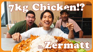 Cooking 7Kg Of Ayam Penyet And Butter Chicken With 