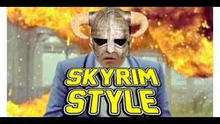 Skyrim Gangnam Style parody