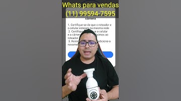 Câmera wi-fi quando não aparece GW-AP dicas para resolver esse problema aplicativo: Yoosee #shorts