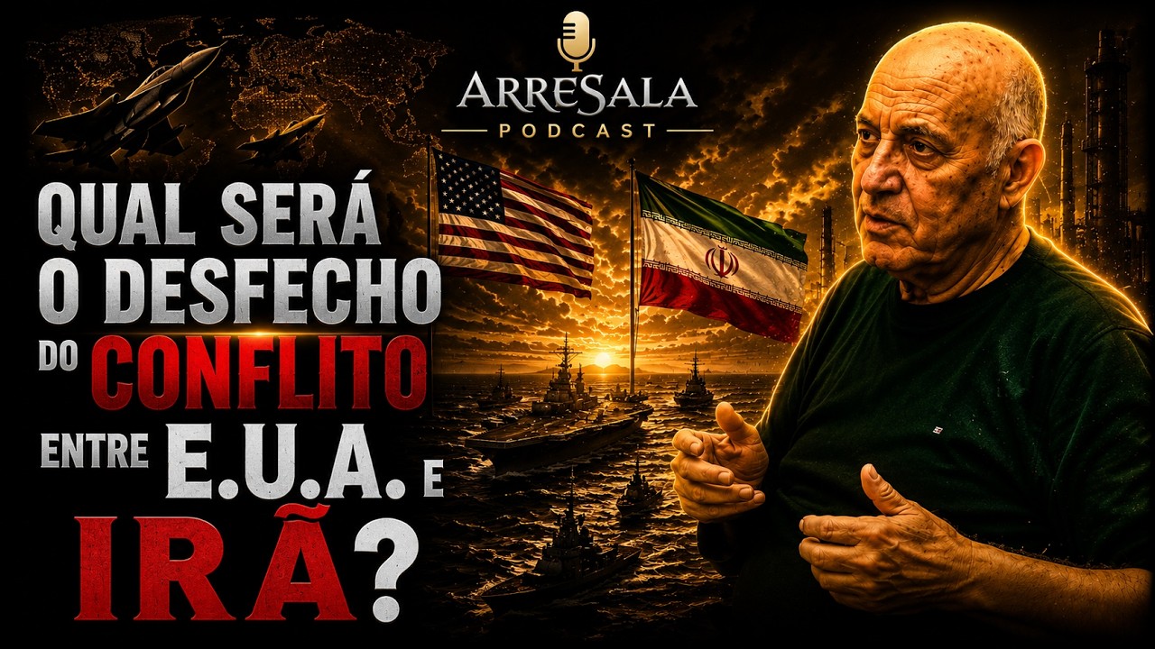 QUAL SERÁ O DESFECHO DO CONFLITO ENTRE E.U.A. E IRÃ? // Corte do Arresala Podcast