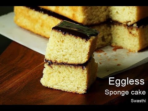 How to make eggless cake   How to make eggless  vanilla sponge cake