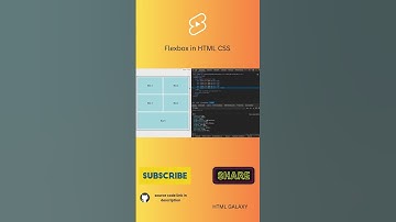 Flex box in HTML CSS | HTML Galaxy