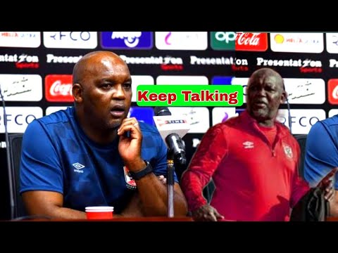 Psl Latest|Pisto Mosimane Break Silent On Fired Rumors - YouTube