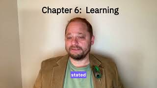 Chapter 6 — Learning