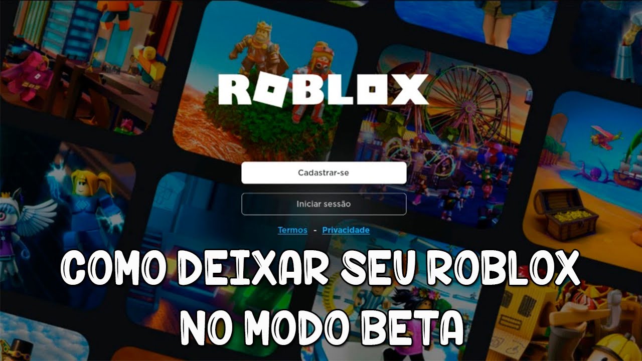COMO USAR O NOVO ROBLOX 2! 😯 (ROBLOX BETA) 