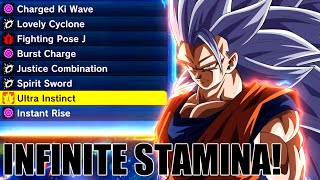 The Infinite Stamina Ultra Instinct Build.