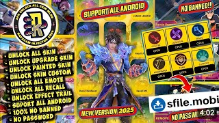 Update Apk Script Skin Mlbb 2025 No Ban Hiroshi Tools V1.46 Unlock All Skin No Pword
