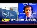 Prosecution eyes 50 witnesses vs Rodrigo Duterte