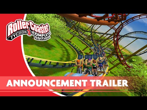 RollerCoaster Tycoon 3: Complete Edition Announce Trailer