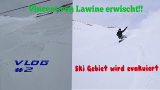 Vincent wird von Lawine erwischt/ Ski Gebiet wird evakuiert! St.Anton Vlog I Carlo Zöllner