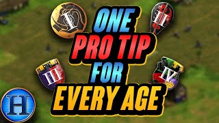 1 Pro Tip For Every Age | AoE2