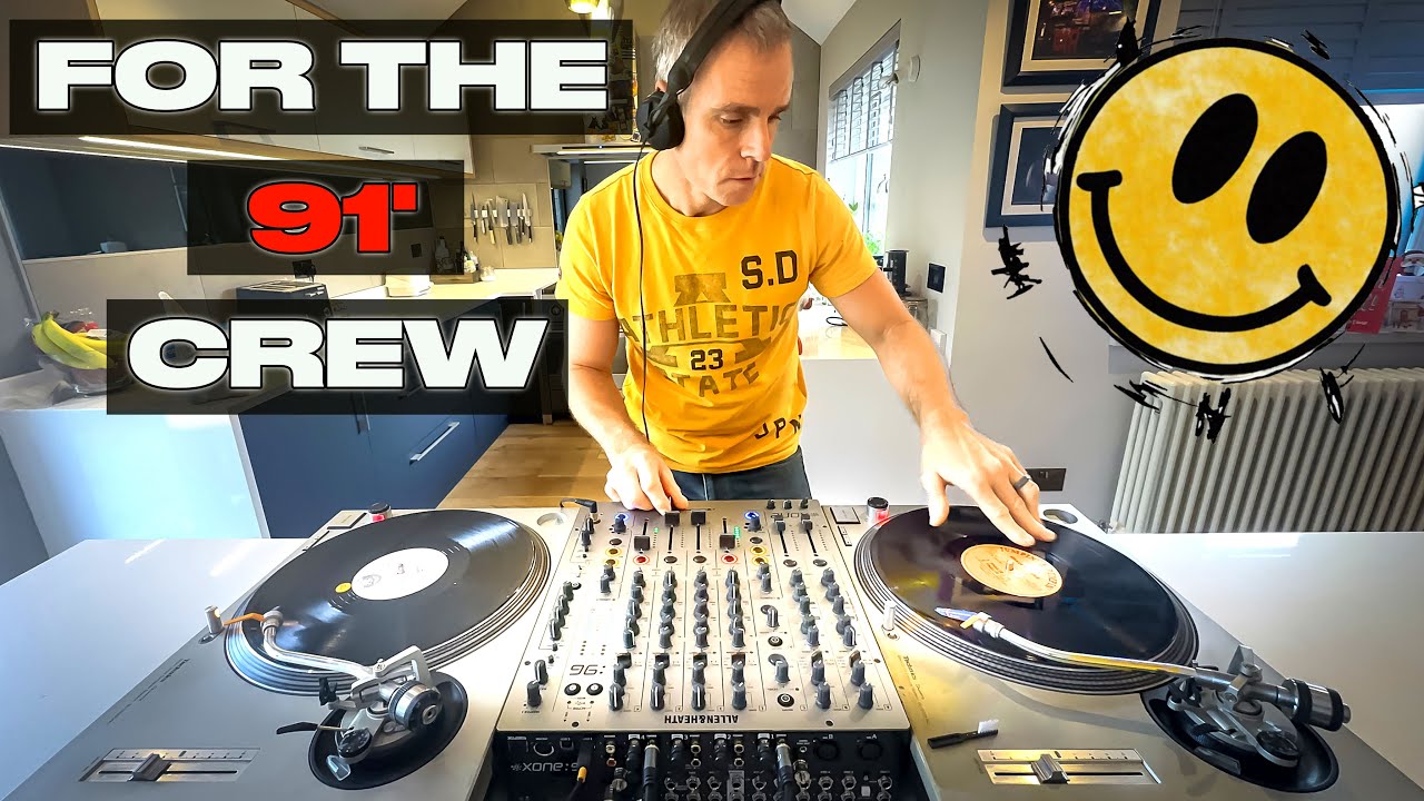 RAW 1991 - Breakbeat Hardcore v's Belgian Techno | Vinyl Only Mix