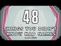 48 Names for Things You Didn't Know Had Names - mental_floss on YouTube (Ep. 26)