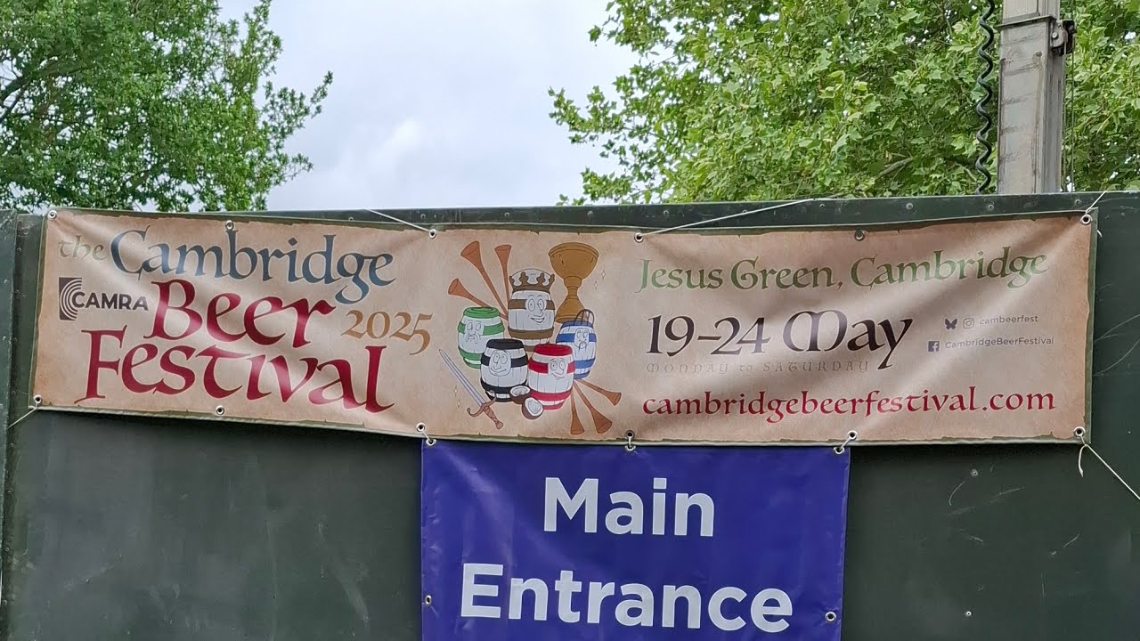 The Cider Drinker at Cambridge Beer Festival