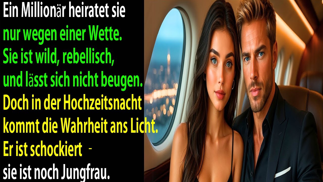 Er heiratet sie nur wegen einer Wette… doch in der Hochzeitsnacht merkt er: Sie ist noch Jungfrau.