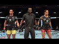 AMANDA NUNES 🆚️ JULIANNA PEÑA🥊🥋UFC5