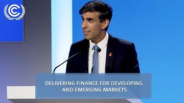 Delivering Finance for Developing and Emerging Markets | COP26 | #UNClimateChange