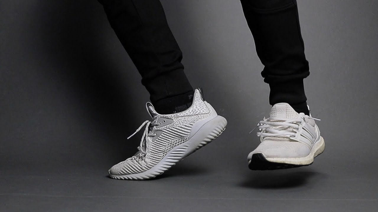 adidas pure boost vs alphabounce