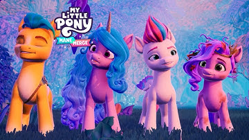 My Little Pony: Mane Merge #1 🦄 NEW: The Mane 5 need your help to save Equestria, Apple Arcade! 💖