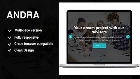 Andra - Multipurpose HTML5 Template | Themeforest Website Templates and Themes