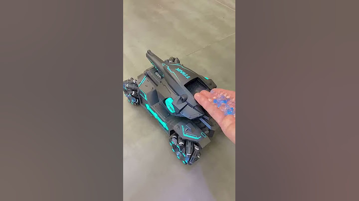 Remote control tank toy Super large water bomb launching armored vehicle #toy  #shorts