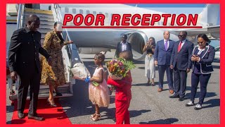 Poor RECEPTION! Ruto SHOWN Dust In USA Airport-FOOTAGE Leaks as HIRED Crowd STORMS Airport!!