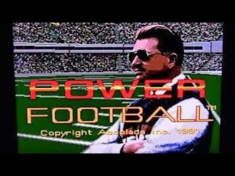 Mike Ditka Power Football from Accolade for the Sega Genesis - 1991