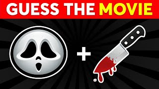 Guess the Scary Movies by the Emojis 😱 Moca Quiz