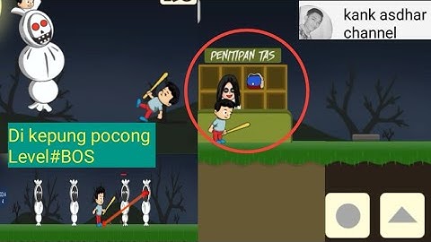 Jadi di sini penitipan tas,Pocong Hunter level#BOS