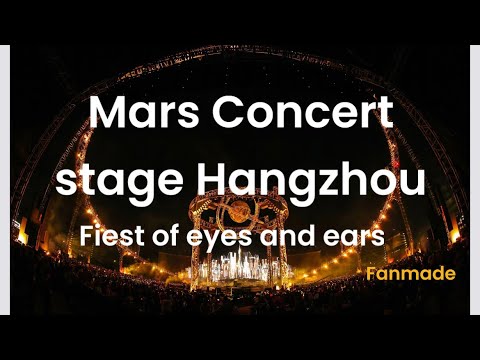 华晨宇(风之海) Hua Chenyu Mars Concert stage Hangzhou ( Sea of Wind - studio version) 2023 April 07-09
