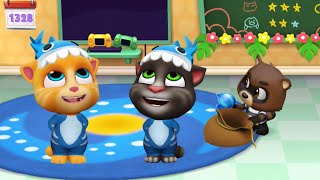 My Talking Tom Friends Summer Pool 1328 - Shark Costume Unlock Ios Android Games