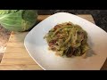 The Best Fried Cabbage Ever | Cook with Me | NotesfromNancy