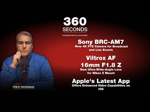 Видео: Sony, Viltrox, Apple in 360 Seconds