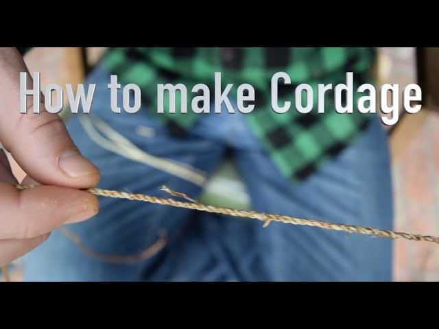 Building a Shear to Make Natural Cordage Rope 