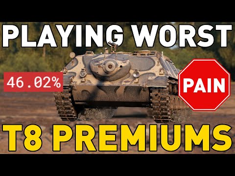 Playing the WORST Premiums in World of Tanks!